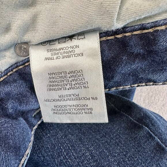 Silver Jeans Co Sukl Slim Boot Jeans WMN US22 High Rise Medium Wash Cotton Blend - Picture 5 of 6